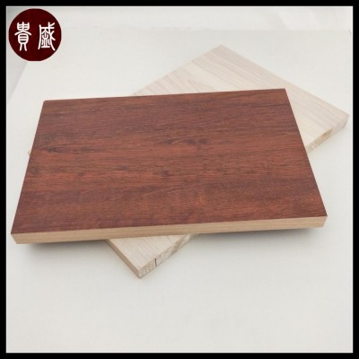 Melamine Laminated Chinese Fir Solid Wood Ecological Board